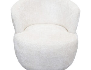 Cruiz Swivel Chair White
