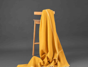 Gibbston Throw Rug - Amber