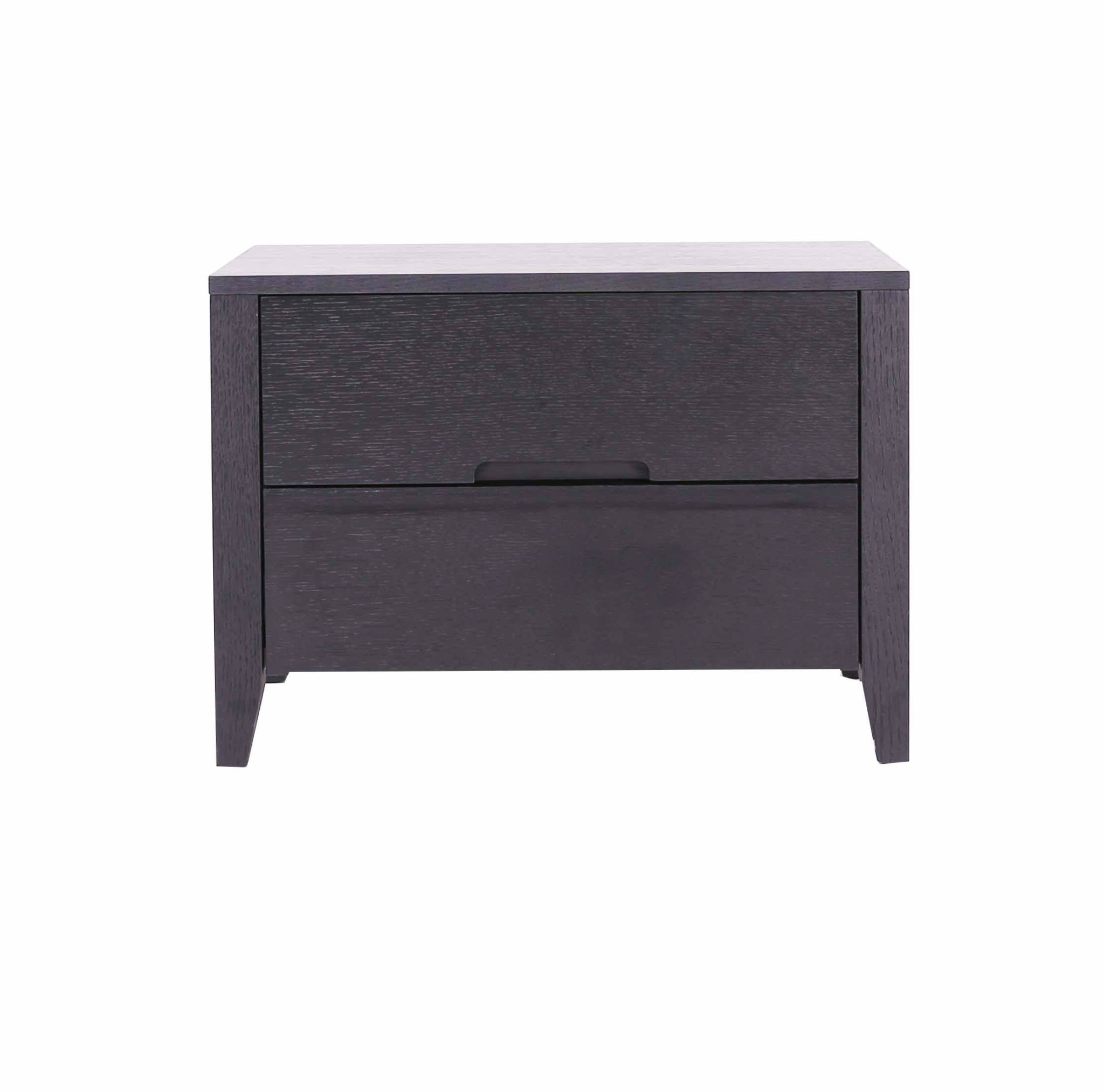 Songdream Bedside Table with Black Veneer N9602 Wilson & Nicholson