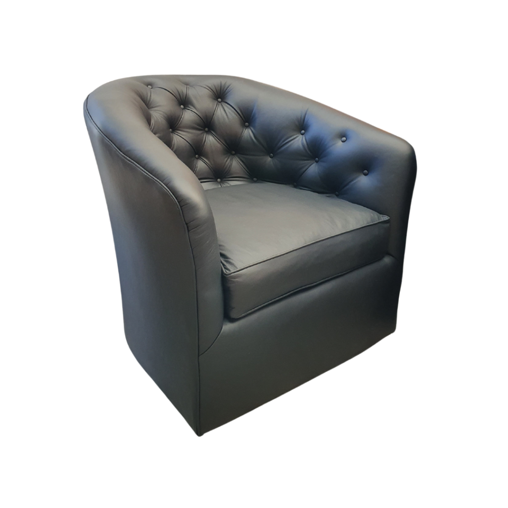 Spring Button Chair Brendan chair with deep diamond buttons - Wilson & Nicholson
