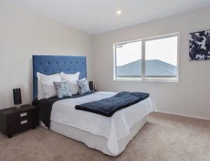 tall upholstered headboard